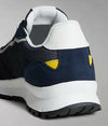Napapijri Sneakers Uomo Match Scarpe Casual Tessuto E Camoscio Lacci Suola In Gomma Blu Scarpa Maxi Logo Nuova Coll. Napipijri
