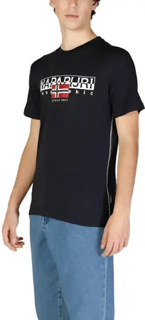 Napapijri T-Shirt Uomo - black / S - Abbigliamento T-shirt