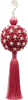Nappa natalizia Fucsia decorata con Perle, pendaglio per albero di Natale da 28 cm Casa e cucina/Decorazioni per interni/Addobbi e decorazioni per ricorrenze/Decorazioni natalizie/Addobbi e decorazioni/Palle e palline MagiediNatale.it - Altamura, Commerciovirtuoso.it