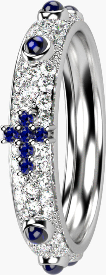Nardelli---Anello-Rosario-oro-Bianco