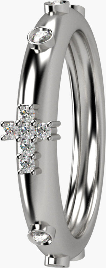 Nardelli---Anello-Rosario-oro-Bianco