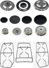 NARDI KIT RINNOVO COMPLETO 3 GRIGLIE CUCINA + SPARTIFIAMMA 5 FUOCHI Casa e cucina/Grandi elettrodomestici/Accessori e parti di ricambio/Ricambi e accessori per piani cottura/Griglie per piani cottura Rossi Ricambi - Venetico Marina, Commerciovirtuoso.it