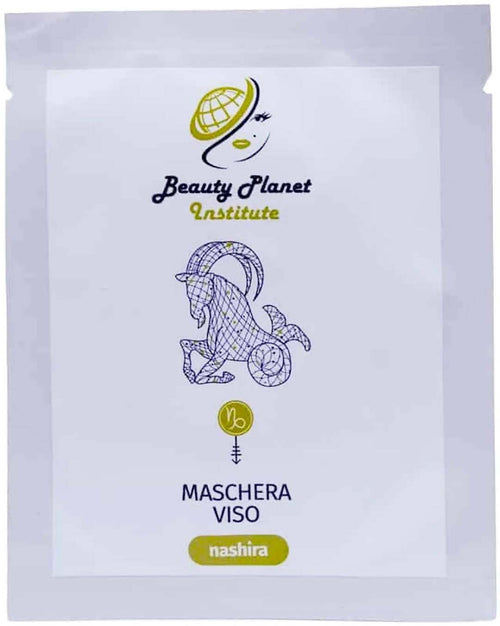 Nashira Maschera Viso 25 Ml Maschera Foglio in Viscosa Beauty Planet Institute Maschera Trattamento Viso Pronta All'uso