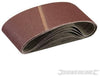 Nastri abrasivi 100 x 610mm per levigatrici a nastro in ossido di alluminio silverline