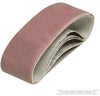 Nastri abrasivi 40 x 305 mm in ossido di alluminio per levigatrici offerta silverline