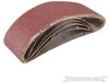 Nastri abrasivi 40 x 305 mm in ossido di alluminio per levigatrici offerta silverline
