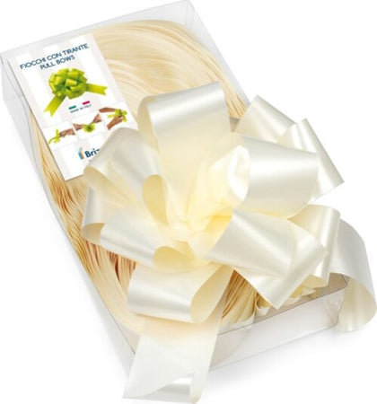 Nastri strip 6800 - in polipropilene - avorio 25 - per fiocco autocomponibile - 50mm - diametro 20cm - Brizzolari Casa e cucina/Decorazioni per interni/Addobbi e decorazioni per ricorrenze/Decorazioni natalizie/Fiocchi e nastri Eurocartuccia - Pavullo, Commerciovirtuoso.it