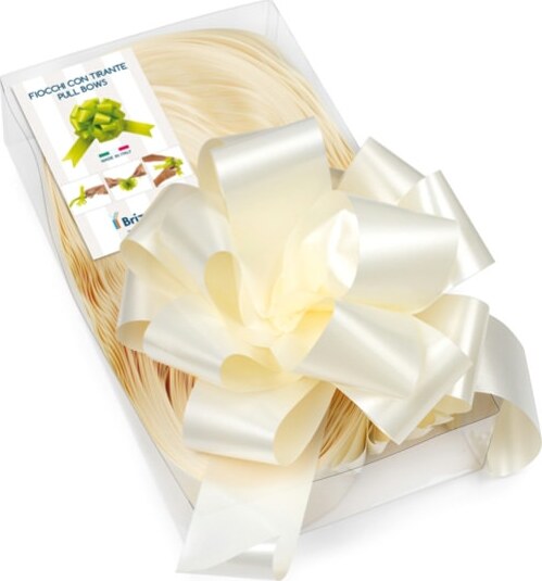 Nastri strip 6800 - in polipropilene - avorio 25 - per fiocco autocomponibile - 50mm - diametro 20cm - Brizzolari Casa e cucina/Decorazioni per interni/Addobbi e decorazioni per ricorrenze/Decorazioni natalizie/Fiocchi e nastri Eurocartuccia - Pavullo, Commerciovirtuoso.it