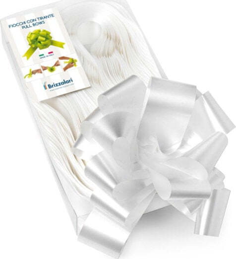 Nastri strip 6800 - in polipropilene - bianco 01 - per fiocco autocomponibile - 50mm - diametro 20cm - Brizzolari Casa e cucina/Decorazioni per interni/Addobbi e decorazioni per ricorrenze/Decorazioni natalizie/Fiocchi e nastri Eurocartuccia - Pavullo, Commerciovirtuoso.it