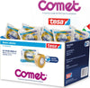 Nastro adesivo - 33 mt x 19 mm - cellophane - trasparente - Comet [multipack] 24 pezzi Cancelleria e prodotti per ufficio/Archivio ufficio e accessori per scrivania/Nastri colle elastici e graffette/Adesivi e colle/Colle Eurocartuccia - Pavullo, Commerciovirtuoso.it