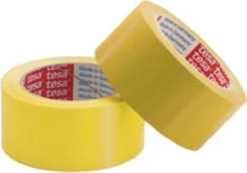 Nastro adesivo - PVC - 50 mm x 66 mt - giallo - Tesa [multipack] 6 pezzi Fai da te/Ferramenta/Adesivi e sigillanti/Nastro adesivo/Nastro da imballo Eurocartuccia - Pavullo, Commerciovirtuoso.it