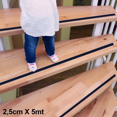 NASTRO ADESIVO ANTISCIVOLO PER INTERNI SLIP RUVIDO PER SCALE NERO ANTISDRUCCIOLO Fai da te/Sicurezza e protezione/Attrezzature per sicurezza sul lavoro/Nastro di sicurezza Trade Shop italia - Napoli, Commerciovirtuoso.it