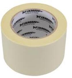 Nastro adesivo di carta con gomma sintetica per uso generico misure 75 mm x 50 m fixman