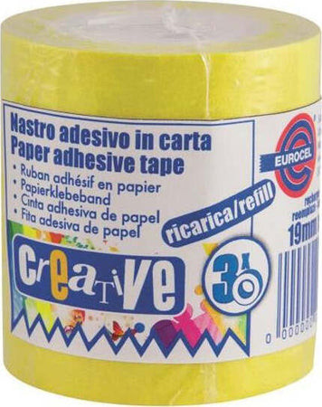 Nastro-adesivo-in-carta-Giallo-3-pezzi-Eurocel