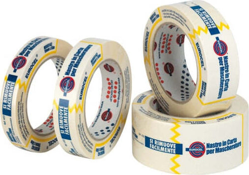 Nastro adesivo in carta MSK 6143 - 19 mm x 50 m - beige - Eurocel Fai da te/Pitture trattamenti per pareti e utensili/Strumenti e attrezzi per verniciatura/Materiali di preparazione/Nastro/Nastro per mascheratura Eurocartuccia - Pavullo, Commerciovirtuoso.it