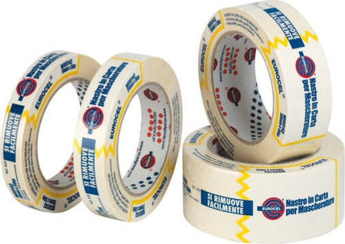Nastro adesivo in carta MSK 6143 - 50 mm x 50 m - beige - Eurocel Fai da te/Pitture trattamenti per pareti e utensili/Strumenti e attrezzi per verniciatura/Materiali di preparazione/Nastro/Nastro per mascheratura Eurocartuccia - Pavullo, Commerciovirtuoso.it