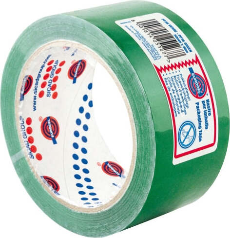 Nastro adesivo PP 36NN - 50 mm - verde - Eurocel - rotolo da 66 mt Fai da te/Ferramenta/Adesivi e sigillanti/Nastro adesivo/Nastro da imballo Eurocartuccia - Pavullo, Commerciovirtuoso.it