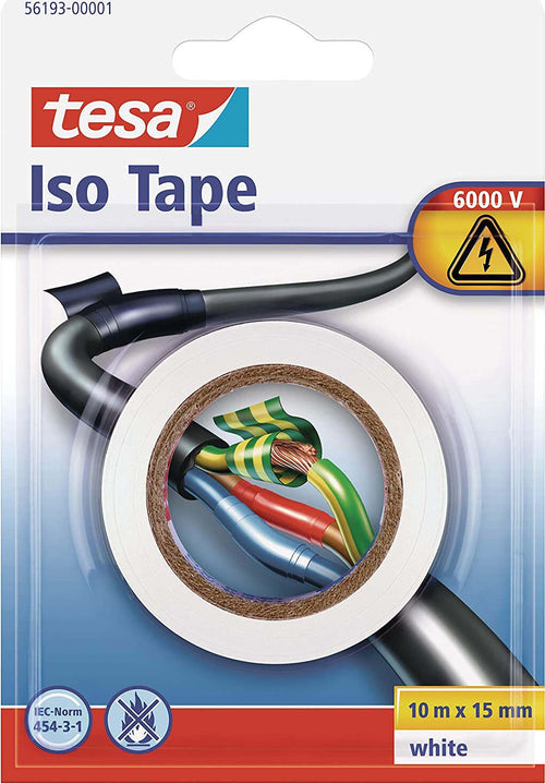 Nastro adesivo Tesa bianco 1,5 cmx10 m Fai da te/Ferramenta/Adesivi e sigillanti/Nastro adesivo/Nastro telato grigio Scontolo.net - Potenza, Commerciovirtuoso.it