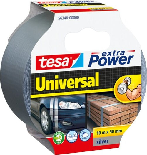 Nastro adesivo Tesa Extra Power Universal - 10 m x 50 mm - grigio - Tesa Fai da te/Pitture trattamenti per pareti e utensili/Strumenti e attrezzi per verniciatura/Materiali di preparazione/Nastro/Nastro per mascheratura Eurocartuccia - Pavullo, Commerciovirtuoso.it