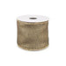 Nastro in tessuto Oro Anticato 63 mm x 4 mt per confezioni natalizie