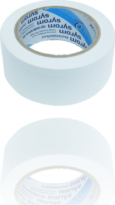 Nastro Americano Bianco Telato Resistente 50 Mm X 25 Mt Sigilla Ripara Imballa Fai da te/Ferramenta/Adesivi e sigillanti/Nastro adesivo/Nastro telato grigio Trade Shop italia - Napoli, Commerciovirtuoso.it