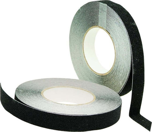 Nastro antisdruciolo antiscivolo per scala scale rampa gradini 25 mm x 18 mt nero Casa e cucina/Tessili per la casa/Tappeti e tappetini/Nastro antiscivolo per tappeti e materassini La Zappa - Altamura, Commerciovirtuoso.it