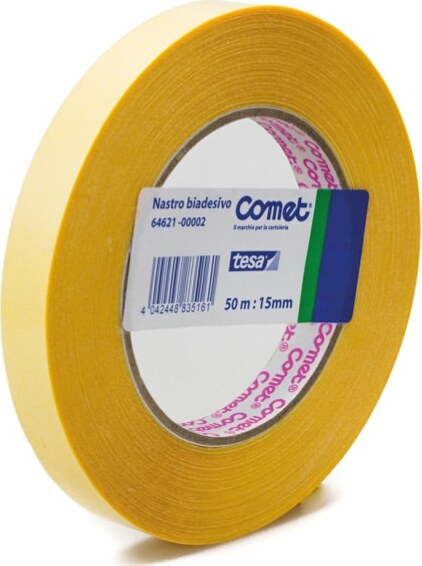 Nastro biadesivo - 50 mt x 15 mm - trasparente - Tesa [multipack] 10 pezzi Fai da te/Ferramenta/Adesivi e sigillanti/Nastro adesivo/Nastro di montaggio Eurocartuccia - Pavullo, Commerciovirtuoso.it