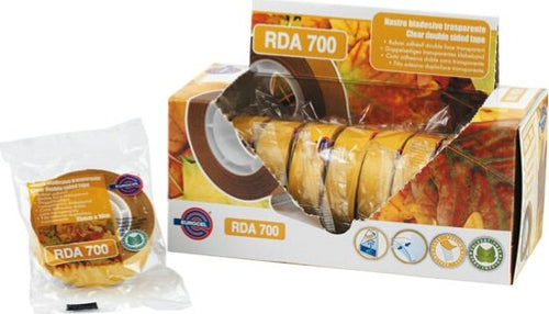 Nastro biadesivo 700RDA - 15 mm x10 mt - trasparente - Eurocel [multipack] 10 pezzi Fai da te/Pitture trattamenti per pareti e utensili/Strumenti e attrezzi per verniciatura/Materiali di preparazione/Nastro/Nastro per mascheratura Eurocartuccia - Pavullo, Commerciovirtuoso.it