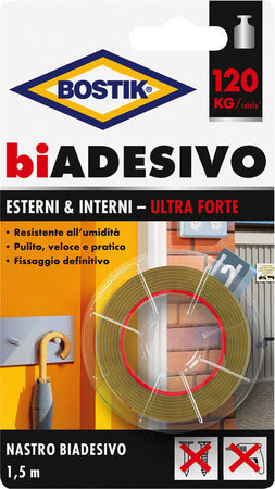 NASTRO-BIADESIVO-IN-SCHIUMA-PER-ESTERNI/INTERNI-mm.-19-x-1,5-mt-Bostik