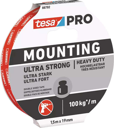 NASTRO-BIADESIVO-IN-SCHIUMA-'ULTRA-STRONG-66792'-mm-19-x-mt.-1,5-Tesa