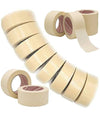 Nastro Carta Gommata Professionale 6 Rotoli 50x50 Mt Per Mascherature Pittura