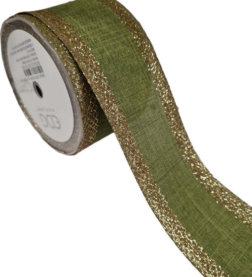 Nastro con bordo glitter per decorazioni e confezioni natalizie, da 60 mm x 10 metri Casa e cucina/Hobby creativi/Cucito/Tessuti MagiediNatale.it - Altamura, Commerciovirtuoso.it