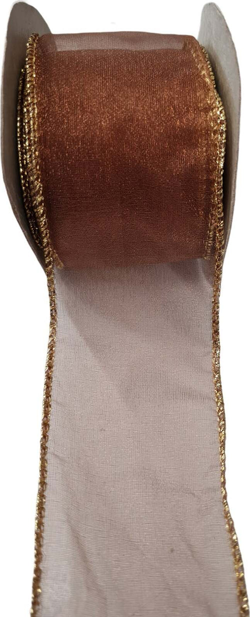Nastro cordoncino decorato color oro e marrone 5 x 300 cm per decorazioni e confezioni natalizie Casa e cucina/Hobby creativi/Cucito/Tessuti MagiediNatale.it - Altamura, Commerciovirtuoso.it