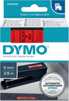 Nastro D1 409170 - 9 mm x 7 mt - nero-rosso - Dymo Cancelleria e prodotti per ufficio/Elettronica per ufficio/Accessori/Accessori per etichettatrici Eurocartuccia - Pavullo, Commerciovirtuoso.it