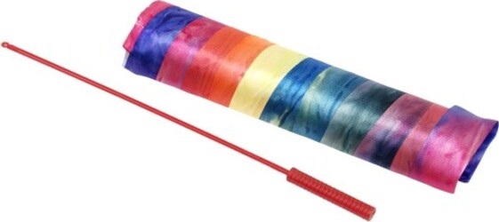 NASTRO DANZA GINNASTICA ARTISTICA RITMICA 200CM IN NYLON CON BASTONE EDDY TOYS  Trade Shop italia - Napoli, Commerciovirtuoso.it