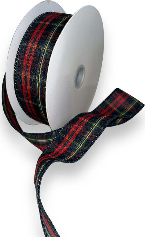 Nastro decorativo con motivo scozzese da 38 mm per confezioni natalizie Casa e cucina/Hobby creativi/Cucito/Tessuti MagiediNatale.it - Altamura, Commerciovirtuoso.it