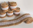 NASTRO IN PIZZO JUTA PER DECORAZIONI BOMBONIERA WEDDING TULLE RIBBON SHABBY Casa e cucina/Hobby creativi/Materiali per hobby creativi/Forniture per feste/Bomboniere Trade Shop italia - Napoli, Commerciovirtuoso.it