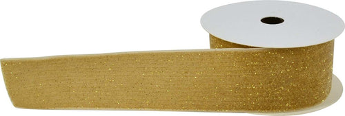 Nastro in tessuto Oro con Glitter 40 mm x 2,7 mt per decorazioni e confezioni natalizie Casa e cucina/Hobby creativi/Cucito/Tessuti MagiediNatale.it - Altamura, Commerciovirtuoso.it
