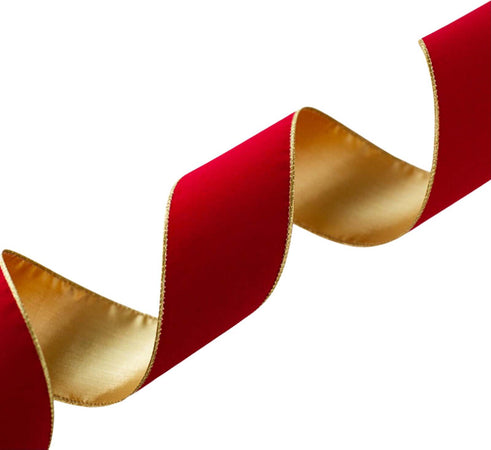 Nastro in velluto a doppio lato, color oro, rotolo da 10 cm x 10 metri Casa e cucina/Hobby creativi/Cucito/Tessuti MagiediNatale.it - Altamura, Commerciovirtuoso.it