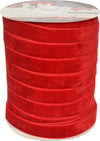 Nastro in velluto Rosso 15 mm x 45 mt per decorazioni e confezioni natalizie Casa e cucina/Hobby creativi/Cucito/Tessuti MagiediNatale.it - Altamura, Commerciovirtuoso.it