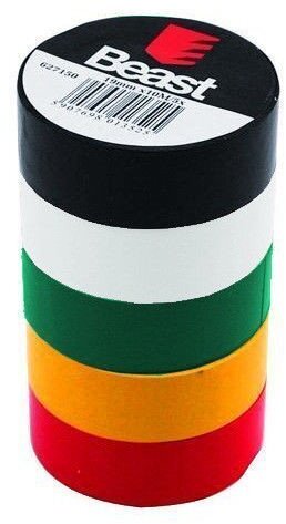 NASTRO ISOLANTE COLORATO 19 mm x 10 m 5 pezzi beast