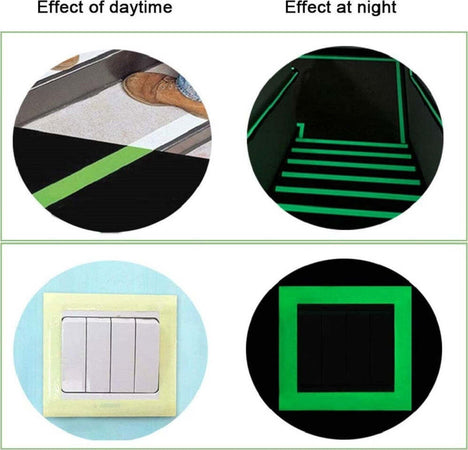 Nastro Luminoso Adesivo Fluorescente Sicurezza Impermeabile Luce Verde 3mt X 3cm Cancelleria e prodotti per ufficio/Archivio ufficio e accessori per scrivania/Nastri colle elastici e graffette/Adesivi e colle/Fogli adesivi Trade Shop italia - Napoli, Commerciovirtuoso.it