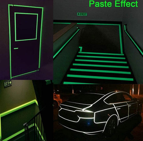 Nastro Luminoso Adesivo Fluorescente Sicurezza Impermeabile Luce Verde 3mt X 3cm Cancelleria e prodotti per ufficio/Archivio ufficio e accessori per scrivania/Nastri colle elastici e graffette/Adesivi e colle/Fogli adesivi Trade Shop italia - Napoli, Commerciovirtuoso.it