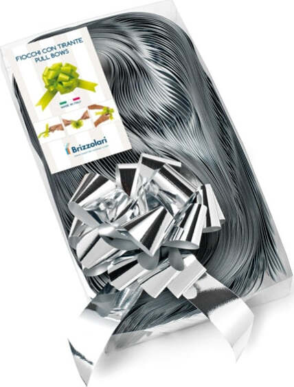 Nastro strip metal 6870 - argento 04 - 31 mm - diam. 13 cm - Brizzolari - conf. 30 pezzi Casa e cucina/Decorazioni per interni/Addobbi e decorazioni per ricorrenze/Decorazioni natalizie/Fiocchi e nastri Eurocartuccia - Pavullo, Commerciovirtuoso.it