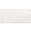 Nastro decorativo Blonde  per confezioni natalizie h 63 mm x 4 mt