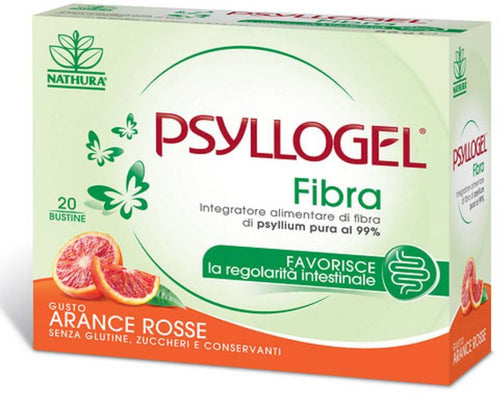 Nathura Giuliani(Giuliani Spa) Psyllogel Fibra Arancia Rossa 20 Bustine