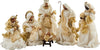 Natività completa con 6 soggetti h 40 cm statue per presepe vestiti in tessuto Crema e Oro Casa e cucina/Decorazioni per interni/Addobbi e decorazioni per ricorrenze/Decorazioni natalizie/Presepi/Statuine e fondali per il presepe MagiediNatale.it - Altamura, Commerciovirtuoso.it