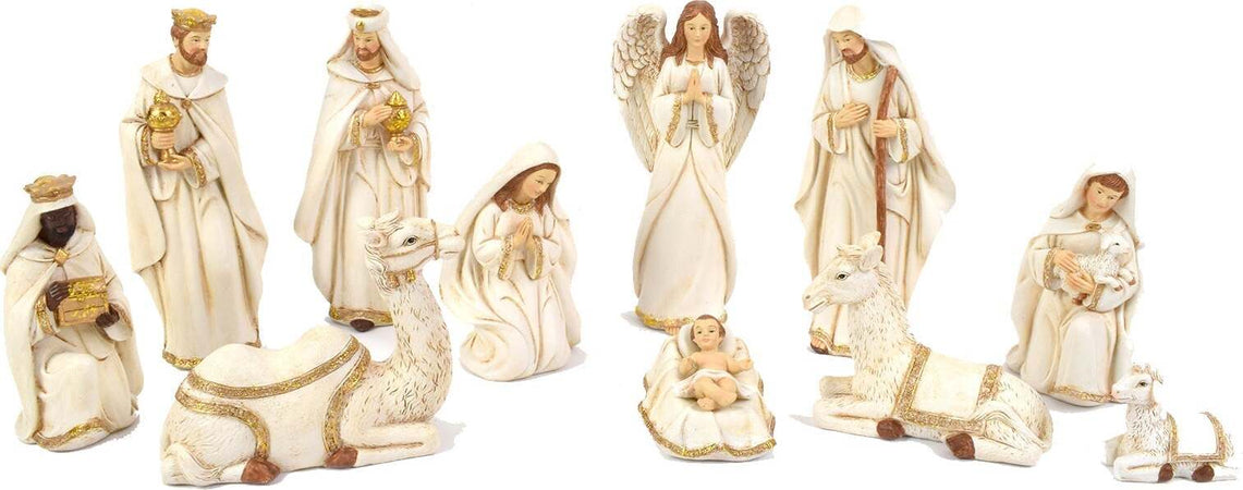 Natività completa con re magi presepe in poliresina 11 soggetti h 18 cm Casa e cucina/Decorazioni per interni/Addobbi e decorazioni per ricorrenze/Decorazioni natalizie/Presepi/Statuine e fondali per il presepe MagiediNatale.it - Altamura, Commerciovirtuoso.it