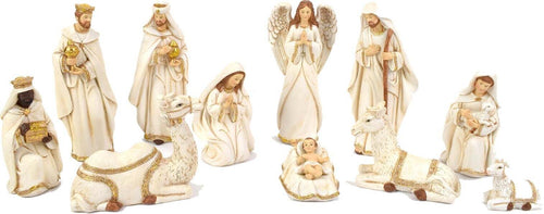 Natività completa con re magi presepe in poliresina 11 soggetti h 18 cm Casa e cucina/Decorazioni per interni/Addobbi e decorazioni per ricorrenze/Decorazioni natalizie/Presepi/Statuine e fondali per il presepe MagiediNatale.it - Altamura, Commerciovirtuoso.it
