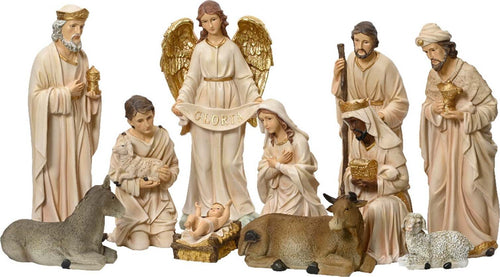Natività completa con re magi presepe in poliresina 11 soggetti h 47 cm Casa e cucina/Decorazioni per interni/Addobbi e decorazioni per ricorrenze/Decorazioni natalizie/Presepi/Statuine e fondali per il presepe MagiediNatale.it - Altamura, Commerciovirtuoso.it
